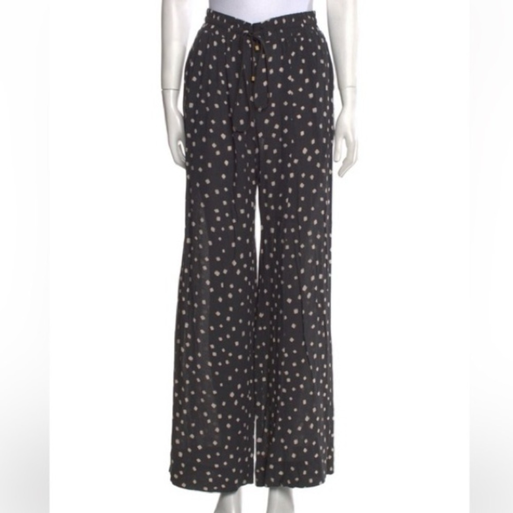 Zimmermann Polka Dot Wide Leg Pants